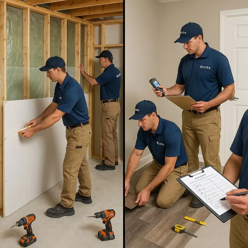 Repairs and Reconstruction process in Tucker, GA