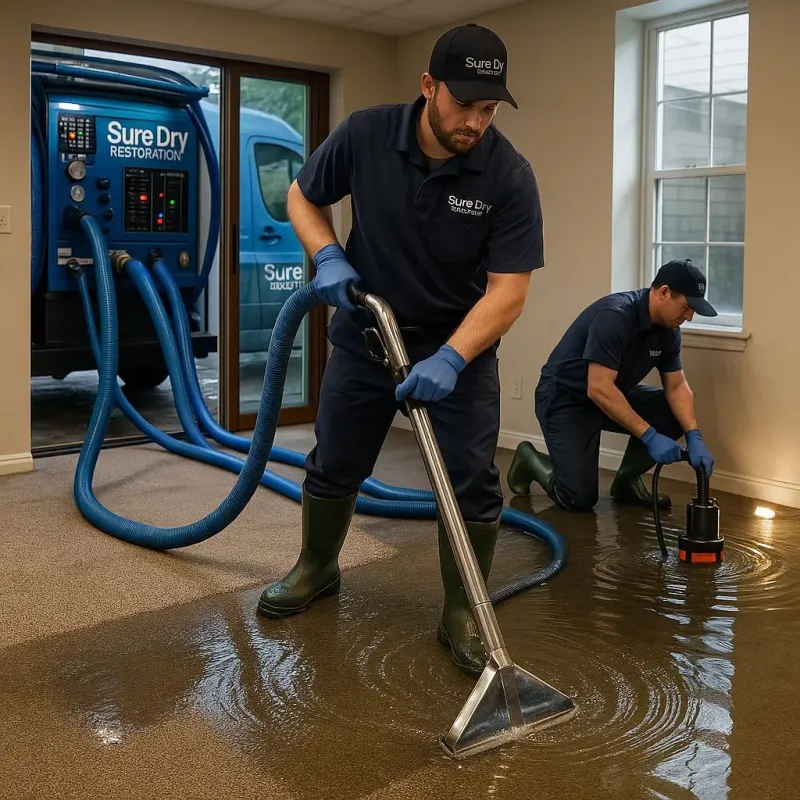 Water Extraction and Removal process in Tucker, GA
